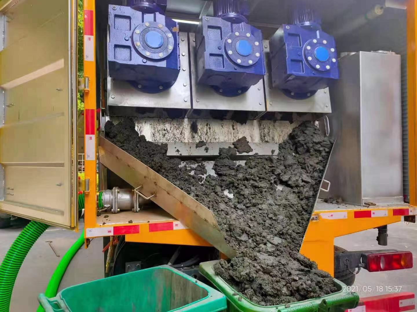 昆山化粪池清掏城市维护站-泥浆净化干湿分离处理